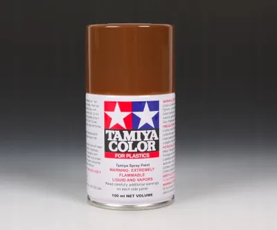Image de Tamiya TS-1 Peinture en aérosol Rouge Brun Mat 100ml