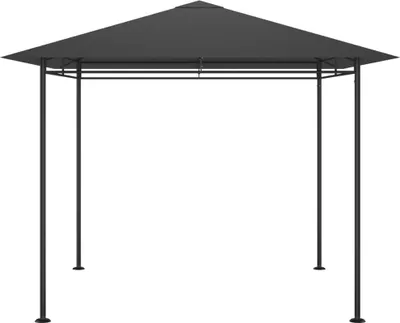 Produktbild von vidaXL Pavillon 3x3x2,7 m Anthrazit 180 g/m²