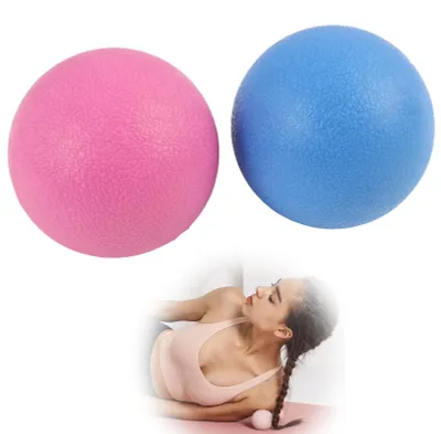 Productafbeelding van Ballen (1 zacht roze en 1 hard violet) - Set van 2 - Stress te verlichten en de revalidatie