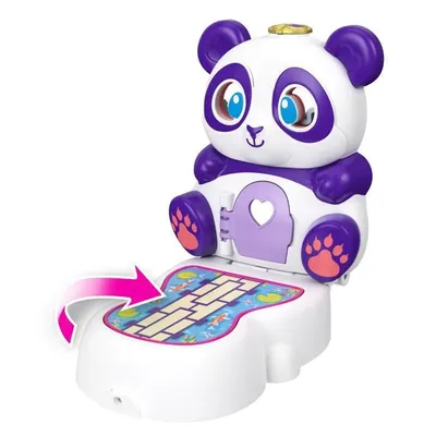 Produktbild von Polly Pocket Flip & Find Panda Compact, Tier, 4 Jahr(e), Mehrfarbig