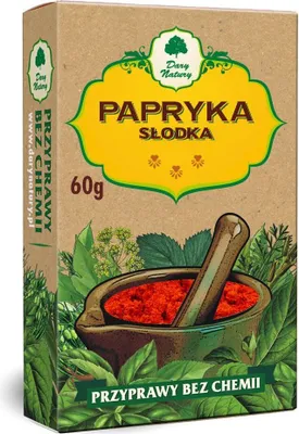 Produktbild von GEMAHLENER SÜSSPAPRIKA 60 g – DARY NATURY