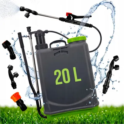 Produktbild von 20-Liter-Rucksack-Drucksprühgerät für den Garten mit Sprühlanze und Düsen