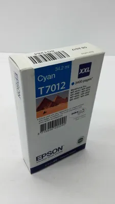Produktbild von Epson Tintenpatrone XXL Cyan 3.4k, Hohe (XL-) Ausbeute, Cyan, 34,2 ml, 1 Stück(e), Einzelpackung