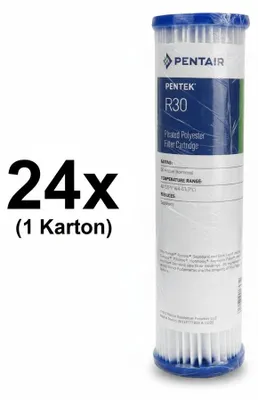 Produktbild von 24x Pentair / Pentek R30 Pleated Polyester 9-3/4' 30 µm