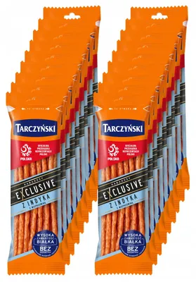 Produktbild von Tarczynski Puten Kabanossi 18x 90g - Cabanossi Wurst mit Schweinefleisch