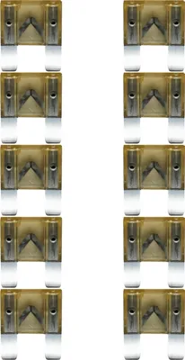 Produktbild von baytronic 10x Kfz-Flachstecksicherung Maxi weiß 80A