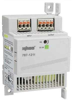 Obrázok produktu pre Wago 787-1211, Šedá, -25 - 70 °C, -40 - 85 °C, 72 mm, 56 mm, 90 mm