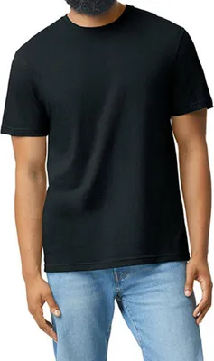 Produktbild von Gildan 67000 | Softstyle® CVC Adult T-Shirt S bis 4XL - Farbe: Pitch Black - Größe: XXL