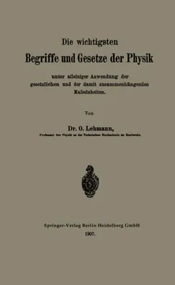 Zdjęcie produktu dla Die wichtigsten Begriffe und Gesetze der Physik