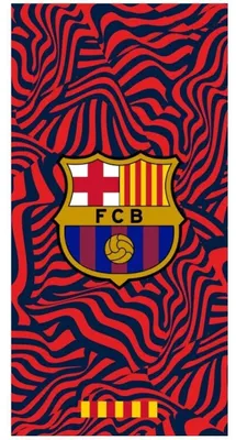 Zdjęcie produktu dla FC Barcelona Ręcznik kąpielowy Plażowy 70 X 140  Szybkoschnący Laliga Licencja Kibic