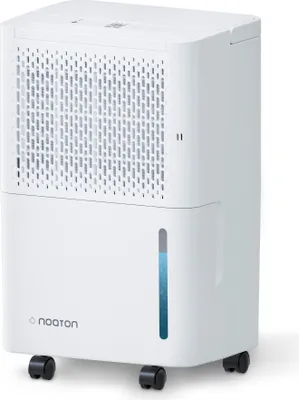 Produktbild von Luftentfeuchter Noaton DF 4110, max 11.5L/24h, Raumgröße ca. 65 m³ (25 m²), 230 W, 2.1l Wassertank, Ablaufschlauch, Timer, mit Feuchtigkeitssensor