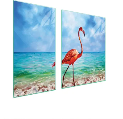 Produktbild von Glasschutzplatte Für Herd 90X52 Flamingo