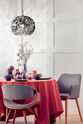Produktbild von Rauchglas-Pendelleuchte, Durchmesser 35 cm, E27-Fassung, elegantes und modernes Design für anspruchsvolle Interieurs - Perenz