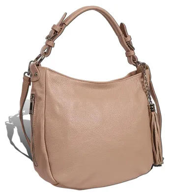 Produktbild von Toscanto Damen Schultertasche Shopper Leder Tasche rosa D2OTT134SA