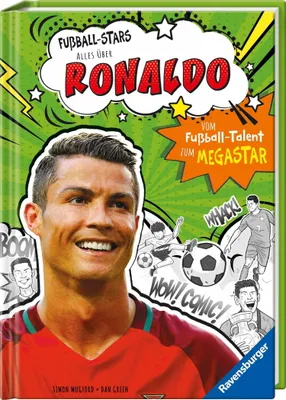 Produktbild von Fußball-Stars – Alles über Ronaldo. Vom Fußball-Talent zum Megastar: Spiegel- , Erstlesebuch ab 7 Jahren, Fußball-Geschenke für Jungs und Mädchen: Vom Fußball-Talent zum Megastar