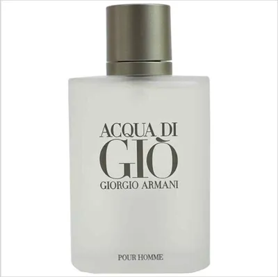 A product shot of a bottle of Giorgio Armani Acqua Di Gio Pour Homme Eau de Toilette.
