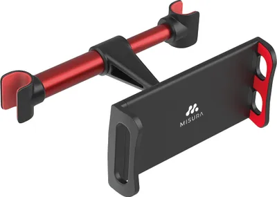 Obrázek produktu pro Držák tabletu a mobilu do auta-BLACK/RED