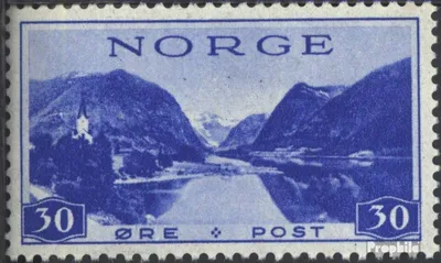 Produktbild von Briefmarken Norwegen 1938 Mi 197 gestempelt Tourismus