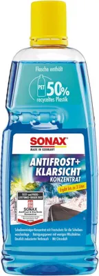 Produktbild von SONAX Winterscheibenreiniger AntiFrost + Klarsicht Konzentrat Citrus 1l Flasche