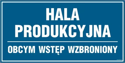Produktbild von PA030 Produktionshalle - Zutritt für Fremde verboten 59