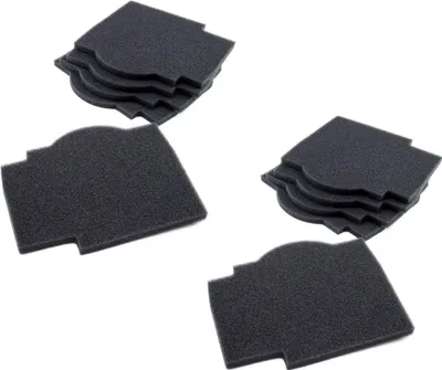 Produktbild von vhbw 10x Filter kompatibel mit Lüfter, Ventilator, Abluftgerät Ersatz für Lunos 39721
