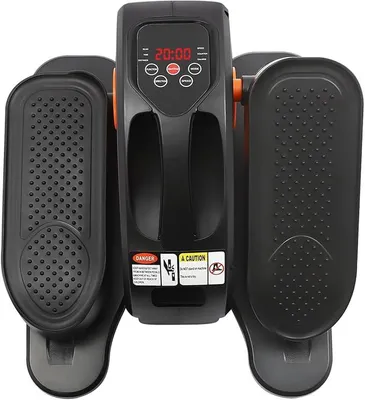 Produktbild von Elektrischer Ellipsentrainer, Under Schreibtisch Ellipsentrainer mit Fernbedienung, Einstellbare Geschwindigkeiten, Gesamtbelastbarkeit 25kg, für Erwachsene
