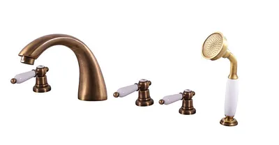 Immagine prodotto di Slezák-RAV Miscelatore per bagno Slezák RAV Morava MK569PSM Colore: ottone vecchio, Dimensione: 1/2''