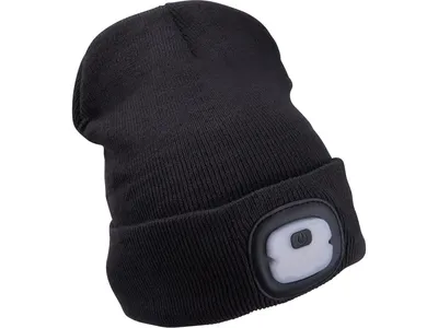 Obrázok produktu pre Extol Light 43452 Čiapka s čelovkou 4x25lm, dobíjacia, USB, tmavo šedá, ECONOMY, univerzálna veľkosť