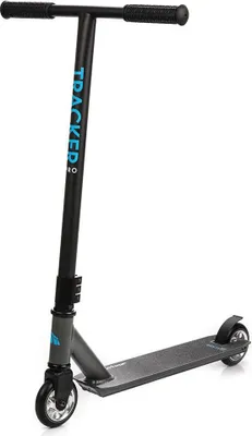 Produktbild von meteor Stunt Scooter 360 Spin Tricks Edition Trick Bar Kinder Sprung Kickboard ABEC 7 Tracker PRO grau