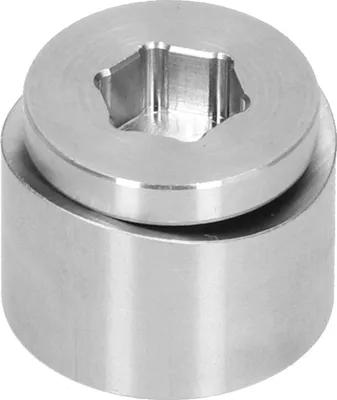 Image de Bouchon de sonde d'oxygène Bouchon à souder Écrou de bonde en acier inoxydable Pièce d'accessoire M18x1,5