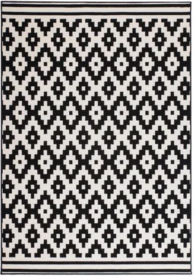 Produktbild von Stella 300 Schwarz / Weiß 160cm x 230cm