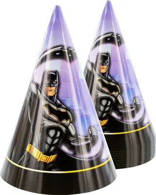 Produktbild von Partyhüte "Batman" 10 Stück