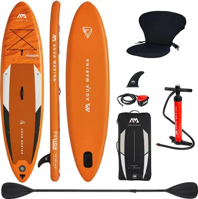 Produktbild von AQUA MARINA FUSION SUP Board Stand Up Paddle aufblasbar KAJAK SITZ 2in1 Paddel
