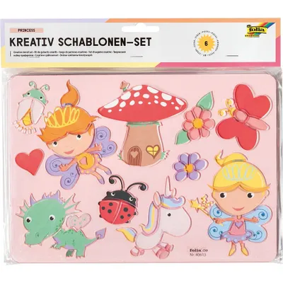 Obrázek produktu pro Folia Zeichenschablonen-Set farbsortiert