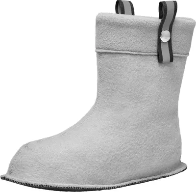 Produktbild von Damen Wärmende Stiefelsocken Gummistiefel Innenschuh (Grau, 38/39)