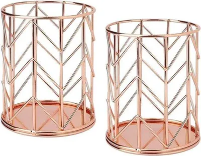 Produktbild von Roségolden Stifthalter für zwei Stifte