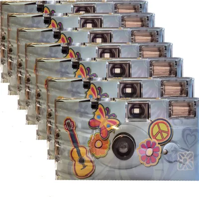 Produktbild von 7x Sonderposten Einwegkamera Flower Power MHD 03.2026