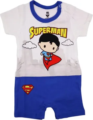 Produktbild von DC Superman Baby Kleinkind kurzarm Body Strampler – 74