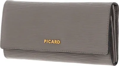 Produktbild von PICARD Leder Geldbörse Calais 1 Flap Wallet Cement taupe