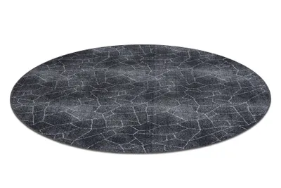 Zdjęcie produktu dla Dywan STONE koło Kamień szary koło 100 cm