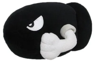 Produktbild von Merc Nintendo Plüsch Banzai Bill 13cm