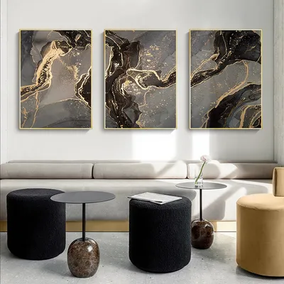 Produktbild von TPFLiving Kunstdruck LW-400 (OHNE RAHMEN) Poster - Leinwand - Wandbild - Hochauflösender Giclée-Druck, langlebig und hochwertig - Abstrakte Motive - Wanddeko Wohnzimmer -  - Größe: 13x18cm