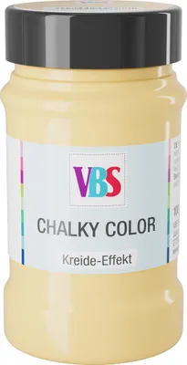 Produktbild von VBS Chalky Color, 100 ml Vintage-Gelb