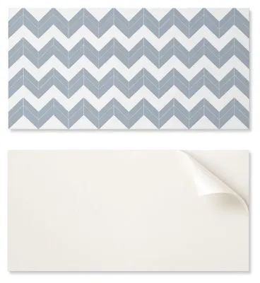 Obrázek produktu pro Samolepicí vinylová deska – potištěná dekorace, rozměry 120 x 60 cm, vzor cikcak