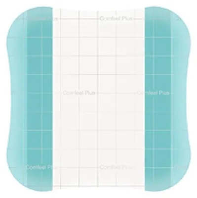Immagine prodotto di Comfeel Plus, cerotto trasparente, 10 x 10 cm, confezione da 10 pezzi