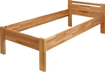 Produktbild von Krok Wood Seniorenbett SiSi aus Massivholz in Buche 90 x 200 cm