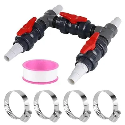 Zdjęcie produktu dla Zestaw bypass basenowy DN50 obejście pompa ciepła węże 32/38MM