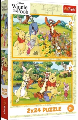 Produktbild von TREFL Puzzle Medvek P: Tag im Garten 2x24 dlks
