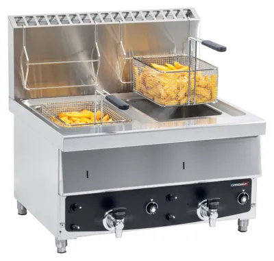 Image de Friteuse Gaz 2 X 10 Litres - Casselin