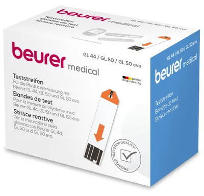 Immagine prodotto di Beurer 46415 Misuratore di glucosio 0,6 µl Bianco